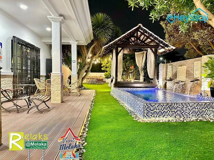 Tatil Evi Gardenhomestay Townarea Karaok Mahjong Privatepool By Heystaymanagement Malakka